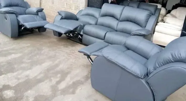 Grey recliner restoration Nairobi