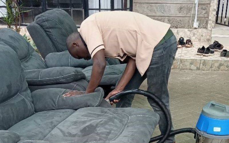 Sofa cleaning